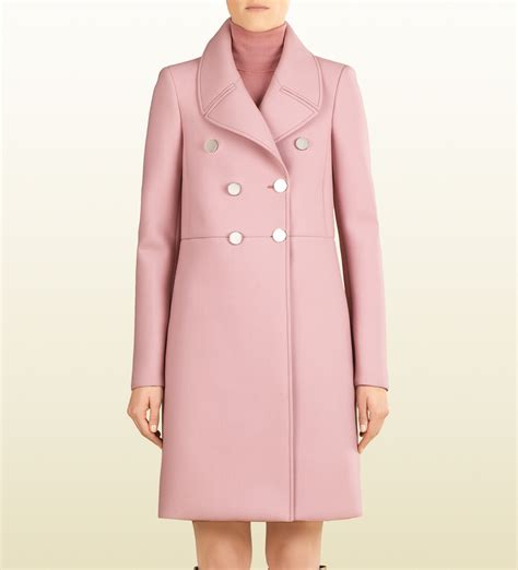 gucci pink wool coat|gucci life jacket.